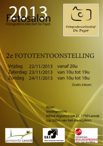 Ontwerp affiche fotosalon 2013